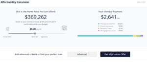 Affordability Calculator